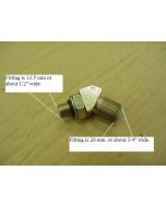 160YZ.40-B ( Power steering cylinder fitting /OLD/ )