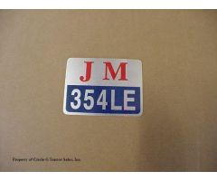 180.47.145-B354 Front Hood Emblem for Jinma 354