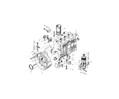 Engine Block & Flywheel - A490BT & C490BT Engines