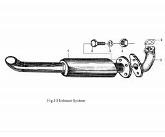 Exhaust System - TY290 Engine