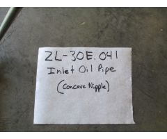 ZL-30E.041 (concave) Inlet oil pipe