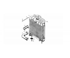 Radiator Assembly - TY395 EPA Engine